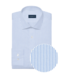 Stantt Performance Blue & White Stripe Dress Shirt