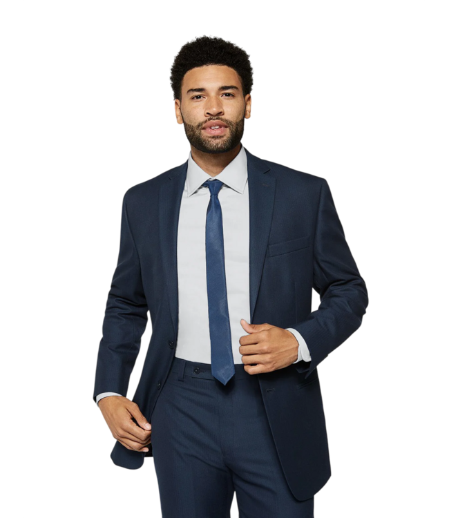 Stantt White Dobby Tux Shirt