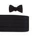 R. Hanauer Black Grenadine Cummerbund