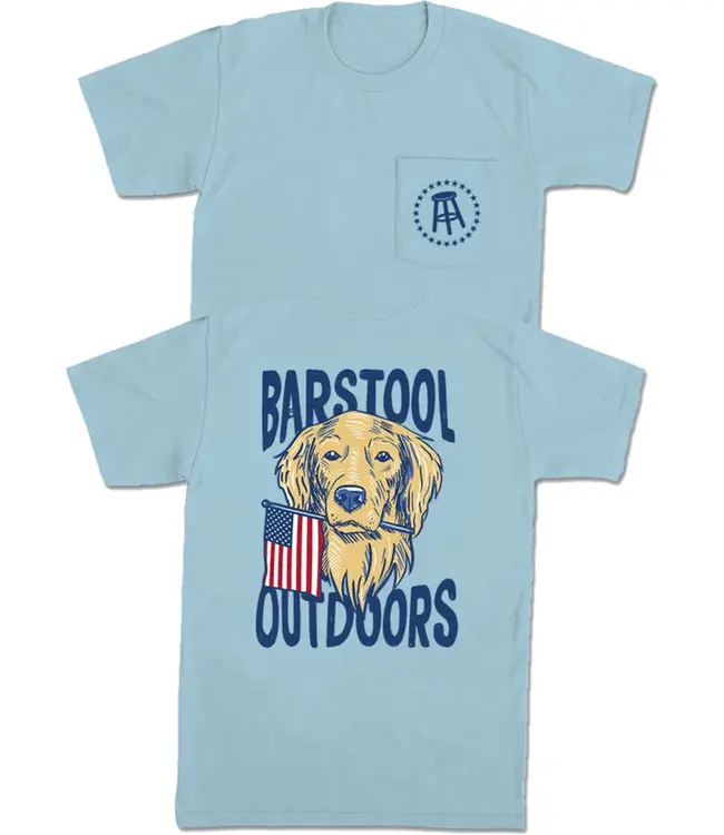 Barstool Sports BSO Dog USA Pocket Tee