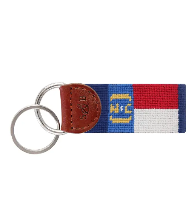 Smathers and Branson NC State Flag Key Fob