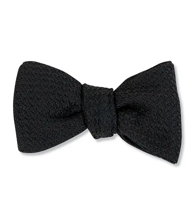 Black Grenadine Bowtie