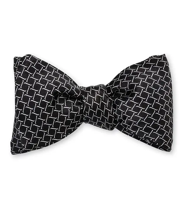Black Monroe Links Bowtie
