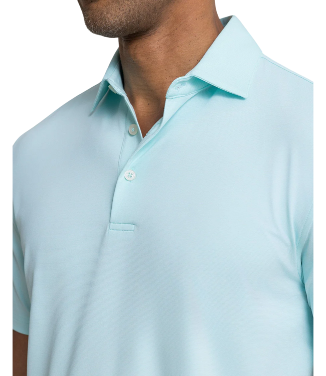 Southern Tide Coastal Breeze Heather Performance Polo