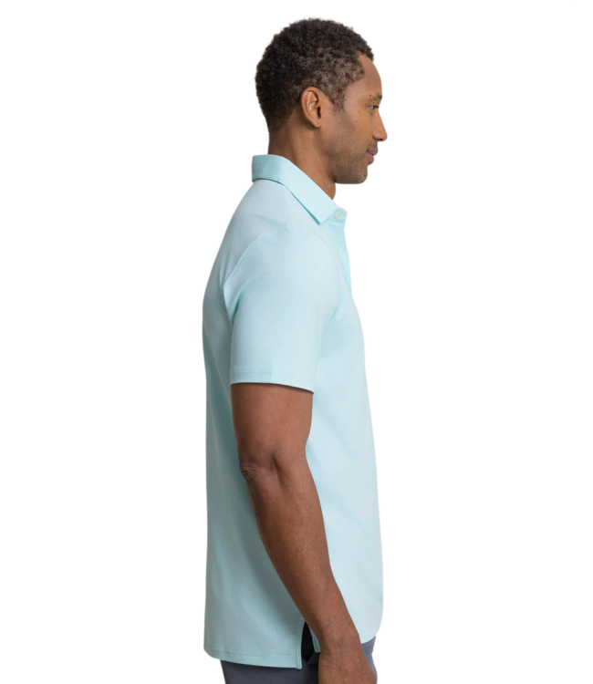 Southern Tide Coastal Breeze Heather Performance Polo