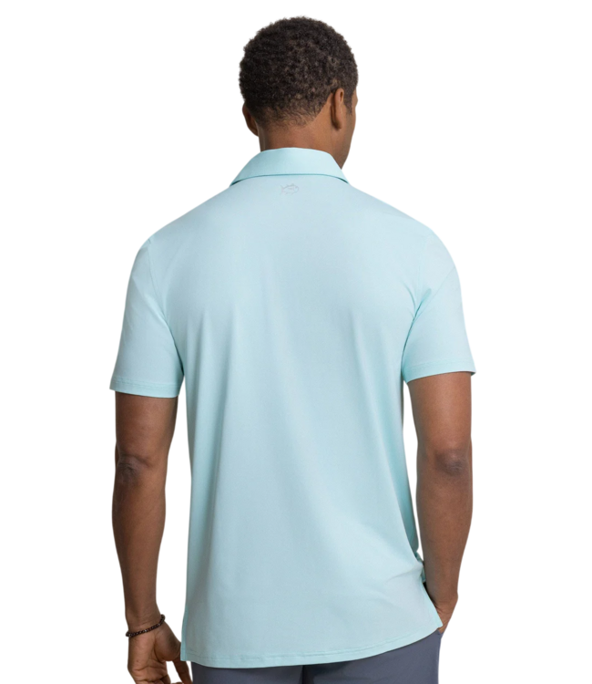 Southern Tide Coastal Breeze Heather Performance Polo