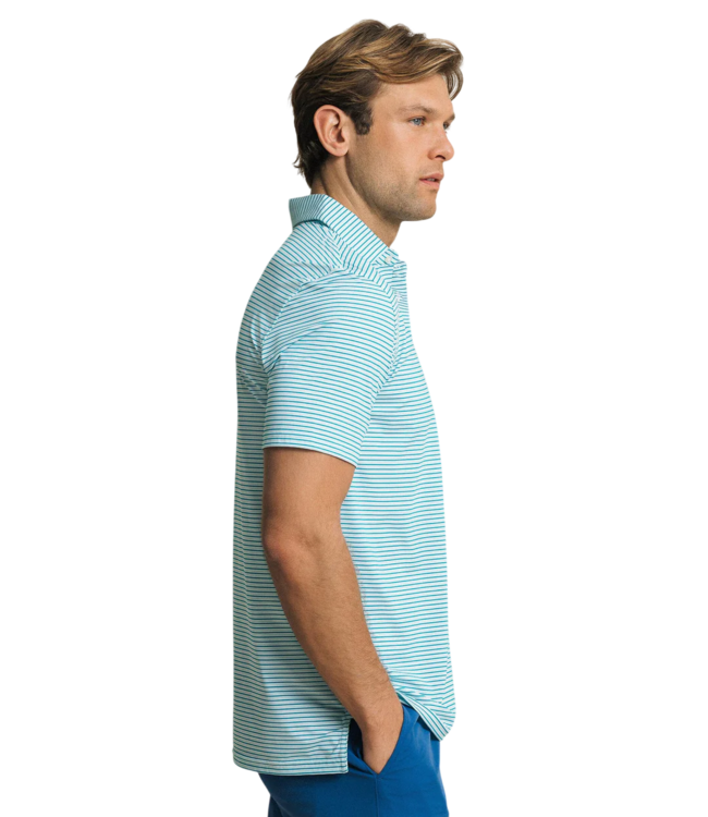 Southern Tide CB Pelican Landing Stripe Polo