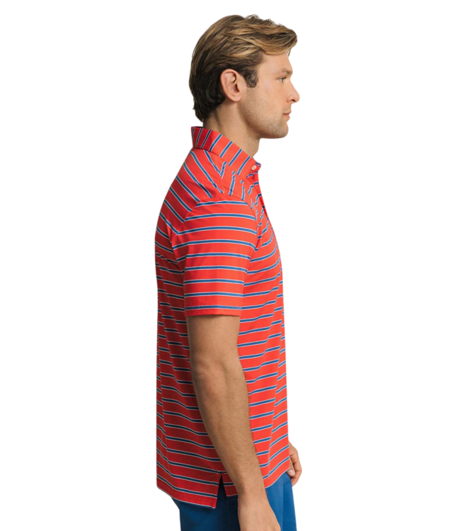 Southern Tide CB Moonlight Bay Stripe Polo