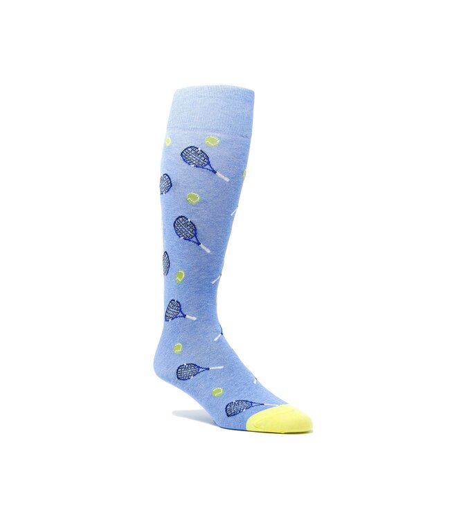 Gordon of New Orleans Tennis Motif Socks