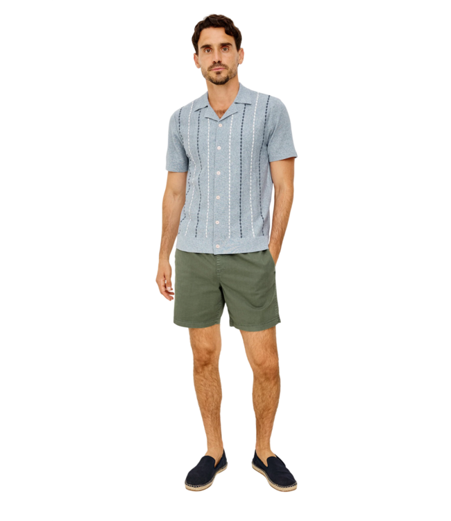 Richie Shirt - Navy White Sky