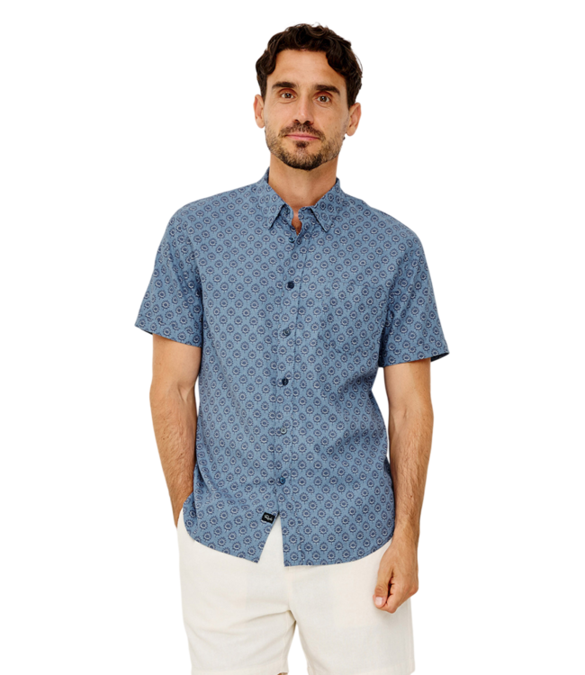 Carson Shirt - Bloom Batik Peach