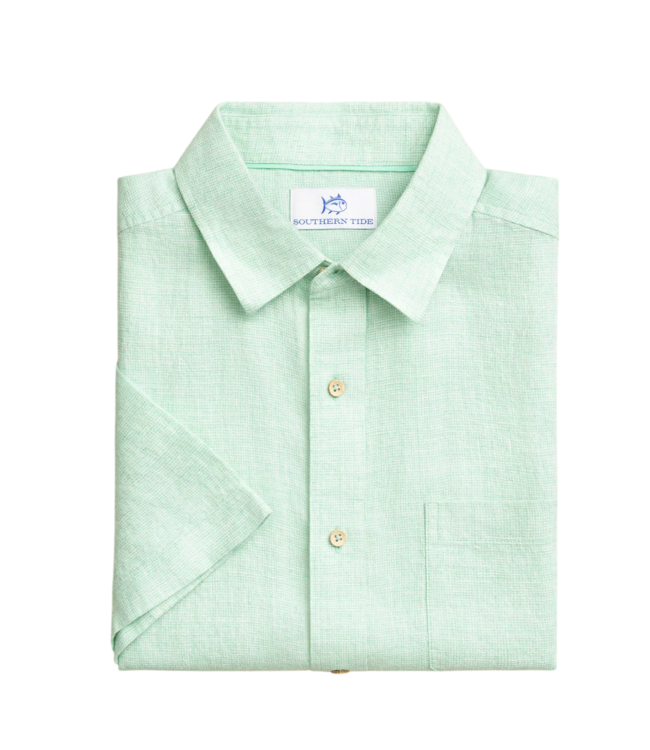 Gulf View Sport Shirt - Starboard Green