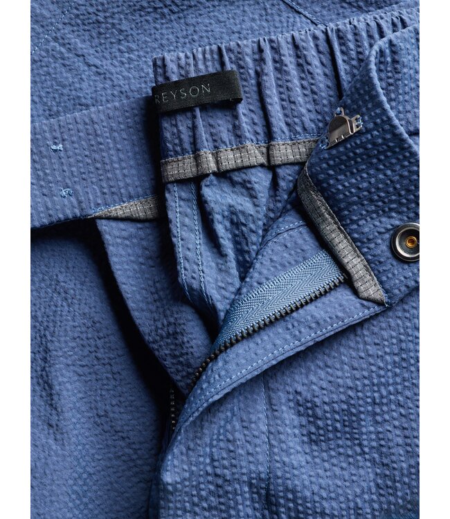 Rhodes Pull On Short - Light Falcon Blue