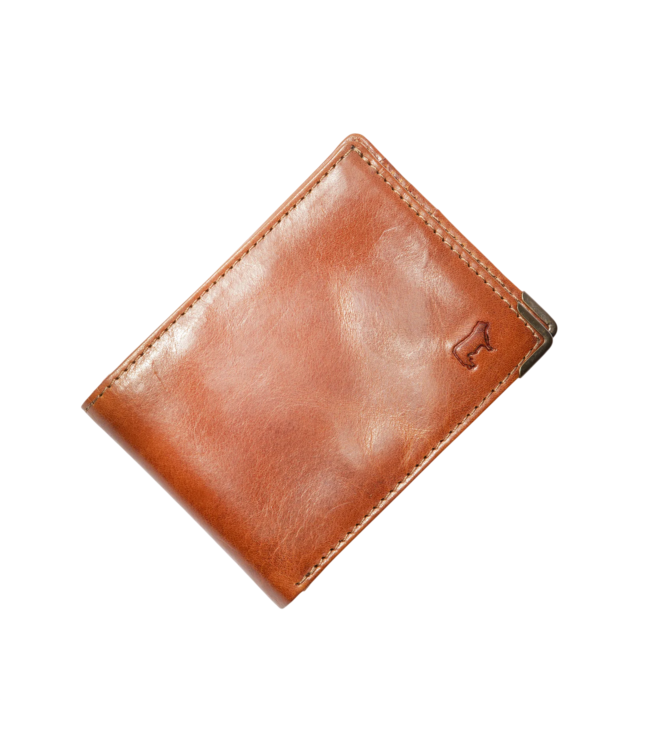 The Industrialist Billfold Wallet - Cognac