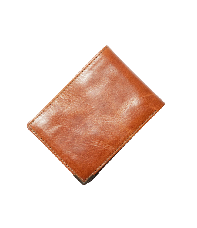 The Industrialist Billfold Wallet - Cognac