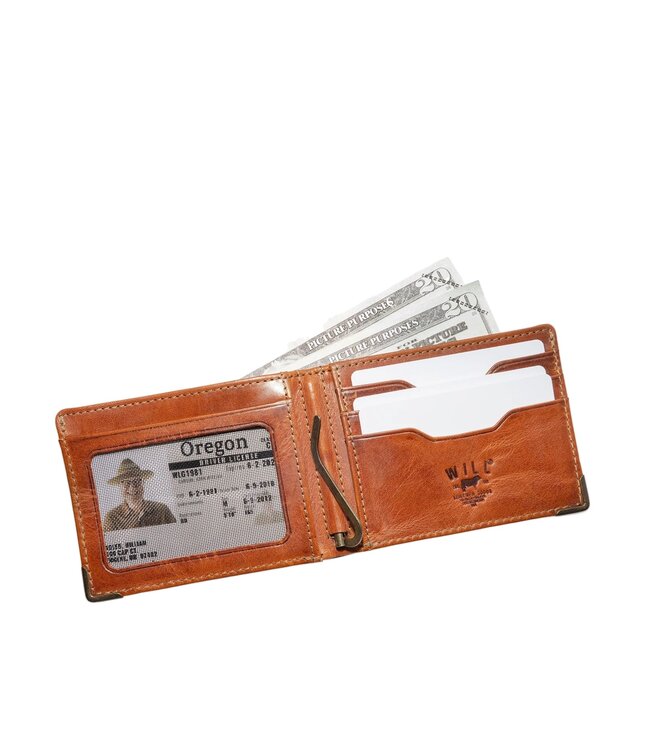 The Industrialist Billfold Wallet - Cognac