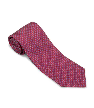 R. Hanauer Red Fairview Neats Tie