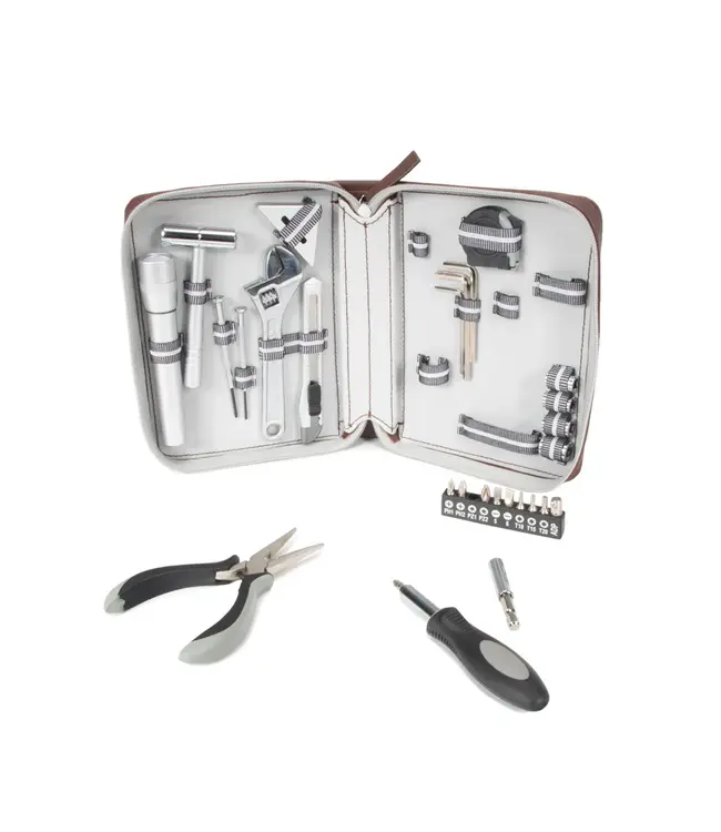 Brouk & Co 28 Piece Fix It Kit - Brown