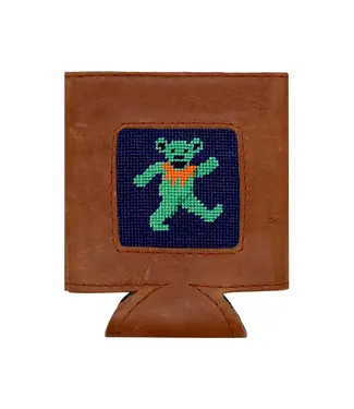 Smathers and Branson Dancing Bear Can Cooler (Dark Navy)