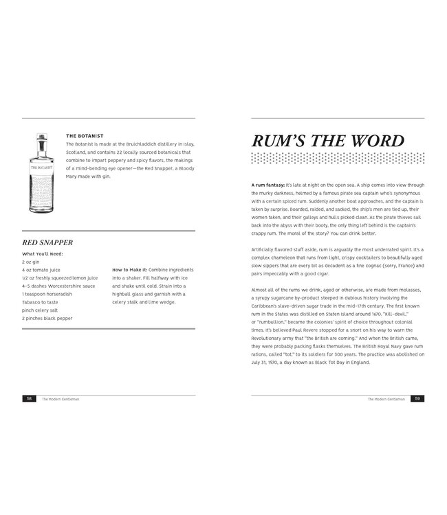 The Modern Gentleman: A Guide to the Best Drinks, Food and Accessories