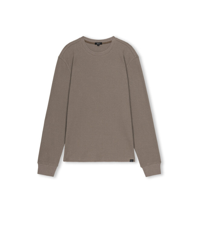 Smith Long Sleeve Thermal Shirt - Walnut