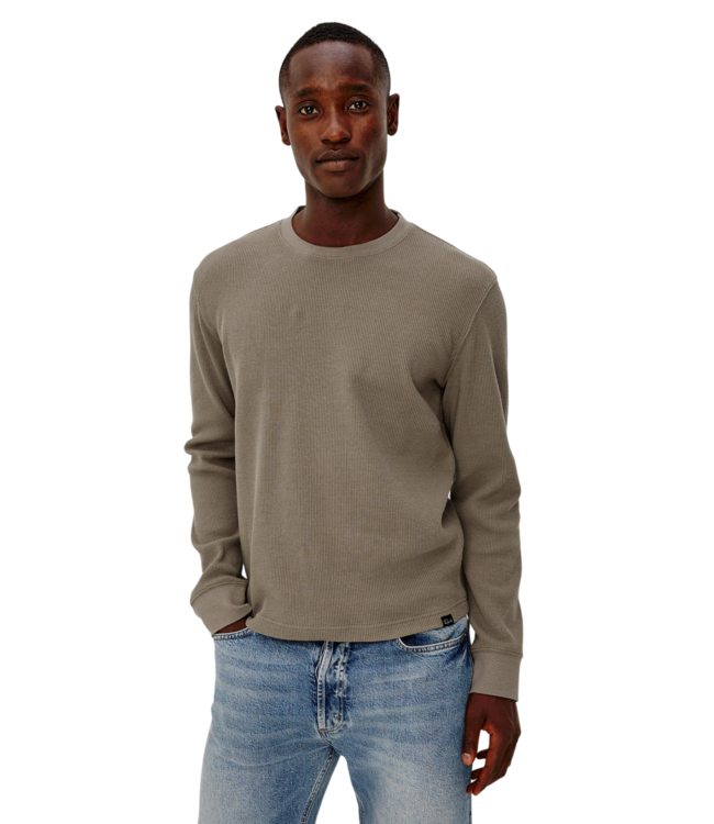 Smith Long Sleeve Thermal Shirt - Walnut