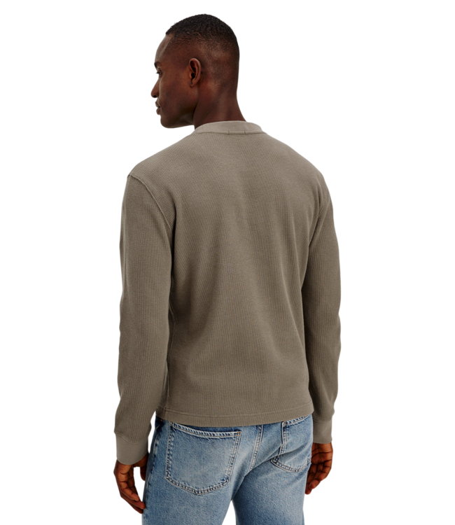 Smith Long Sleeve Thermal Shirt - Walnut