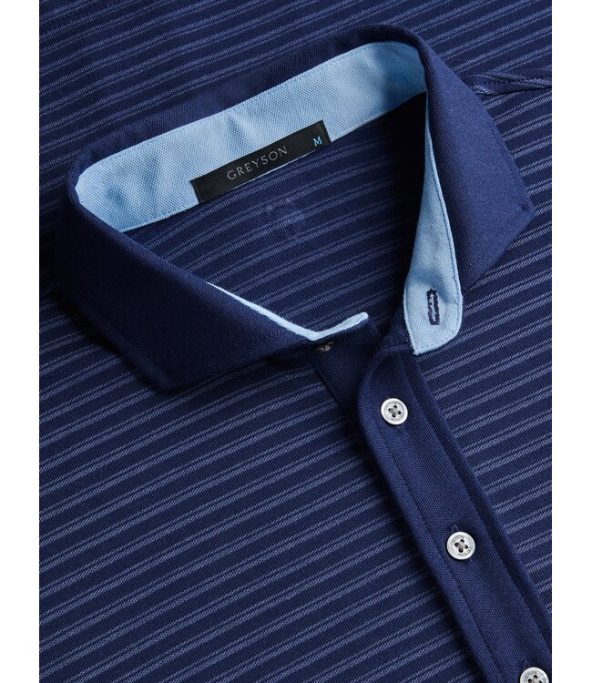 Crowley Yarn Dye Striped Polo