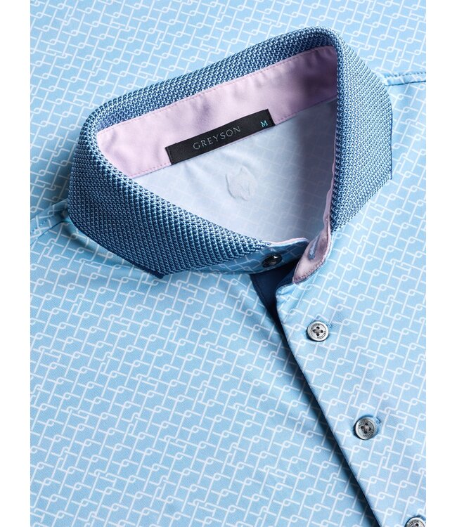 Packline Polo Shirt - Wolf Blue