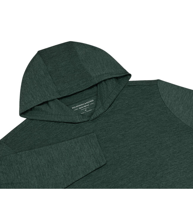 The Stowe Hoodie - Heathered Cypress