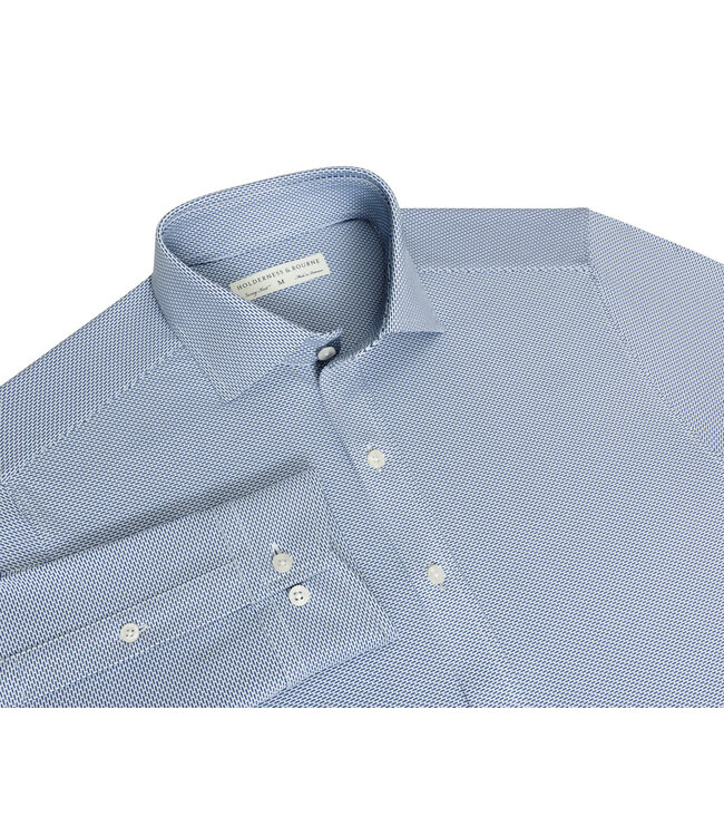 Holderness & Bourne The Goodrich Button-Down Shirt - Pacific Blue