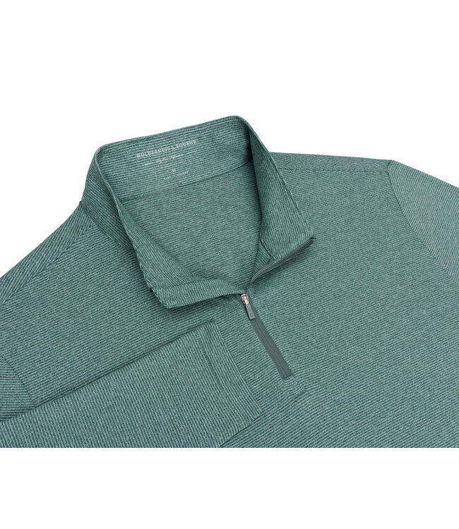 The Royce Quarter-Zip - Heathered California Spruce