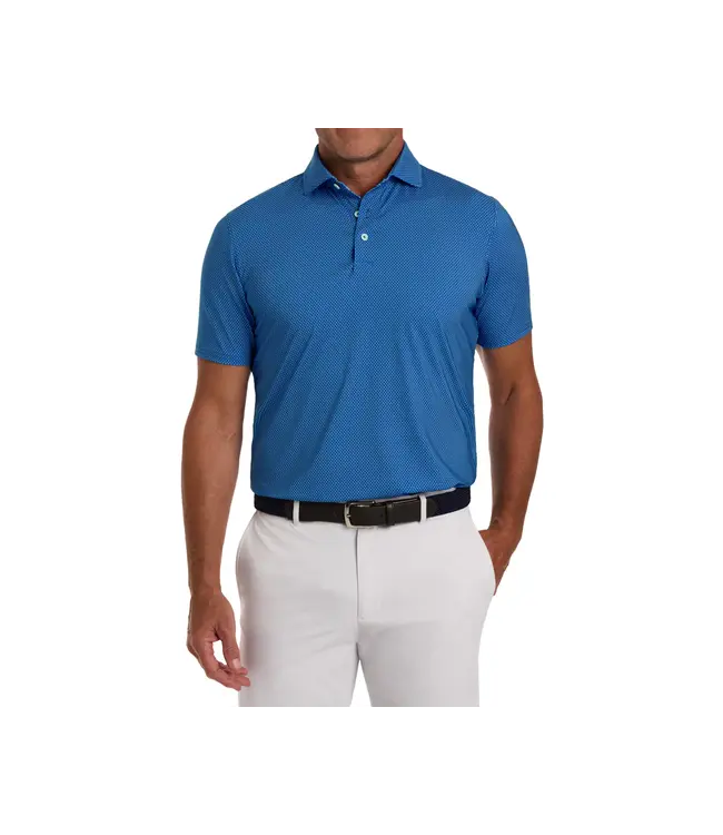 The Hicks Polo Shirt - Maidstone Blue