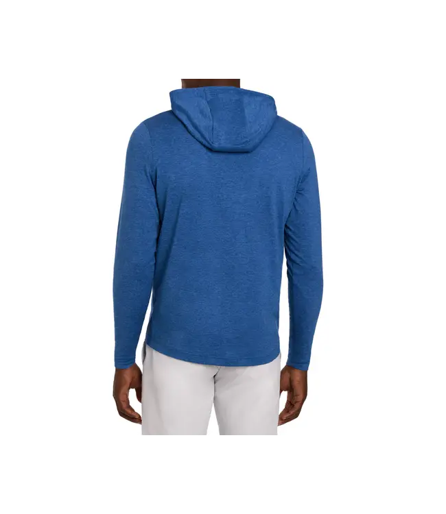 The Stowe Hoodie - Heathered Maidstone Blue
