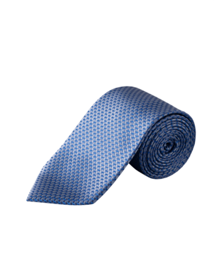 Eton Micro Woven Geometric Silk Tie