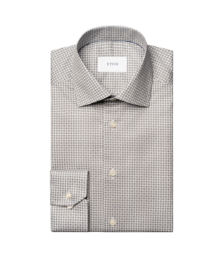 Eton Micro Print Signature Twill Shirt - Contemporary Eton Micro Print Signature Twill Shirt - Contemporary