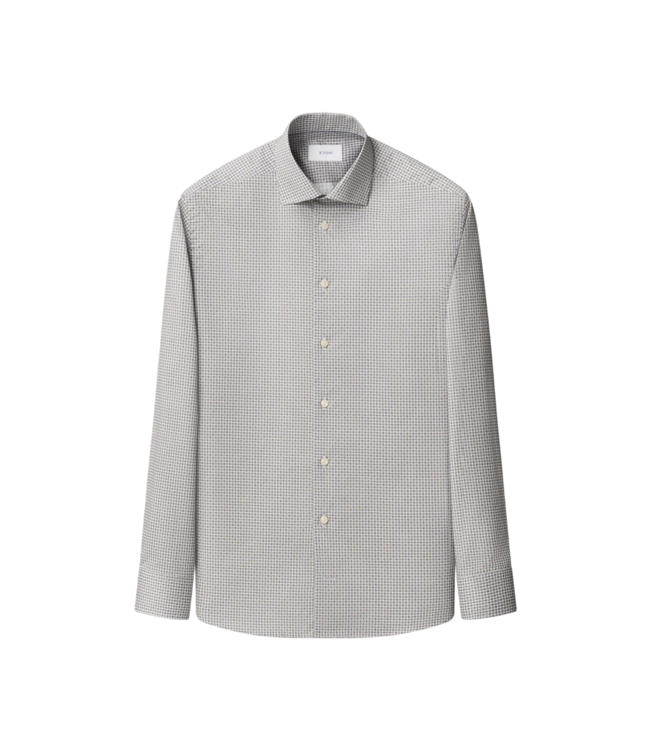 Micro Print Signature Twill Shirt - Contemporary