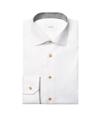 Eton Geometric Effect Signature Twill Shirt - Contemporary