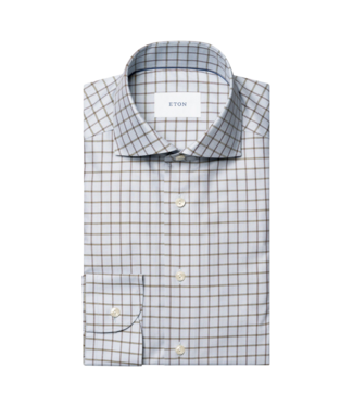 Eton Check Twill Shirt