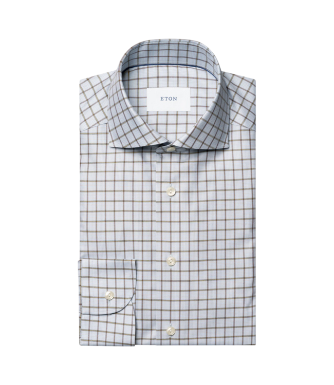 Check Twill Shirt - Contemporary Fit