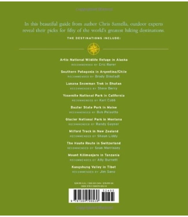 Hachette 50 Places to Hike Before You Die