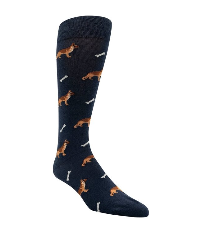 Gordon of New Orleans German Shepard Socks
