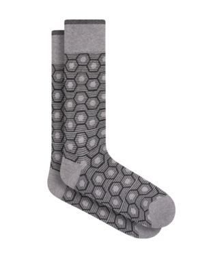 Bugatchi Geometric Pattern Socks