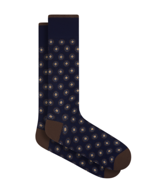 Bugatchi Geometric Pattern Socks