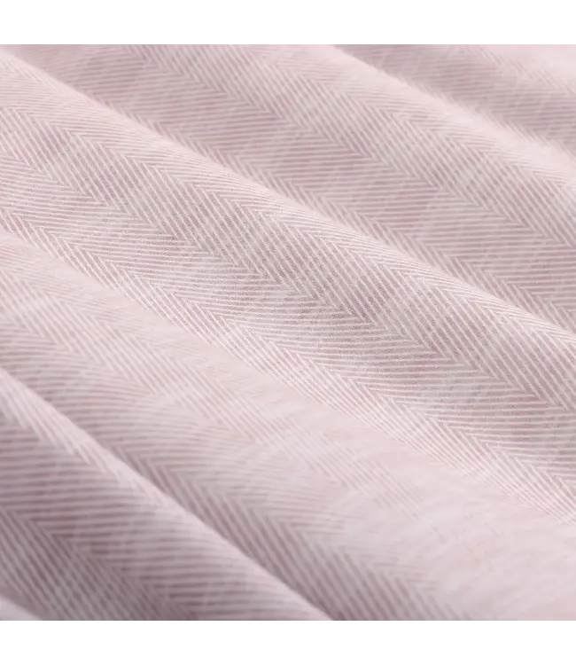 Bugatchi Bugatchi OoohCotton Herringbone James Shirt - Dusty Pink