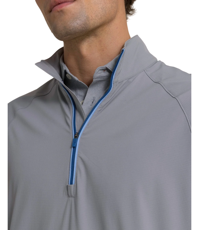Southern Tide Southern Tide Seabreeze Performance Pullover - Steel Grey