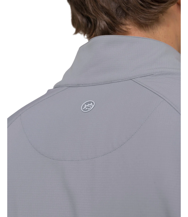 Southern Tide Southern Tide Seabreeze Performance Pullover - Steel Grey