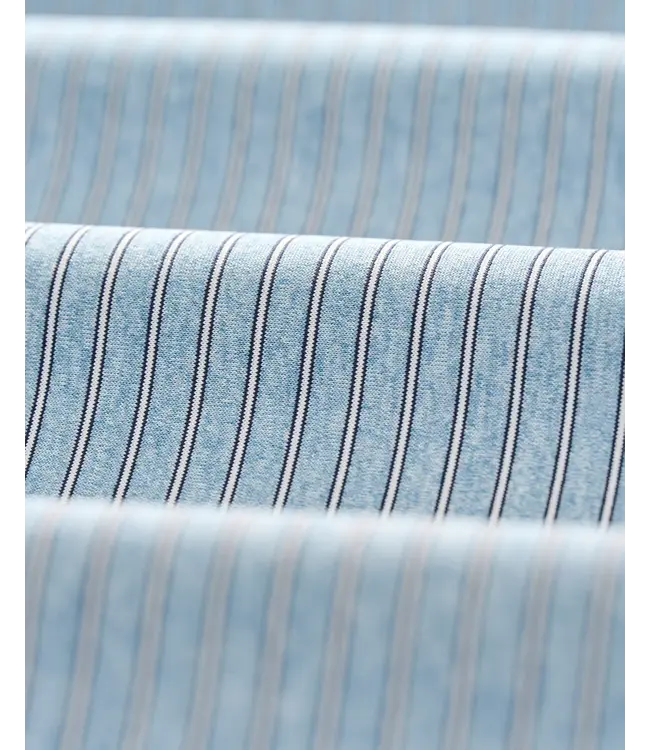 Johnnie-O Johnnie-O Michael Stripe Performance Jersey Polo - Carbon Fiber