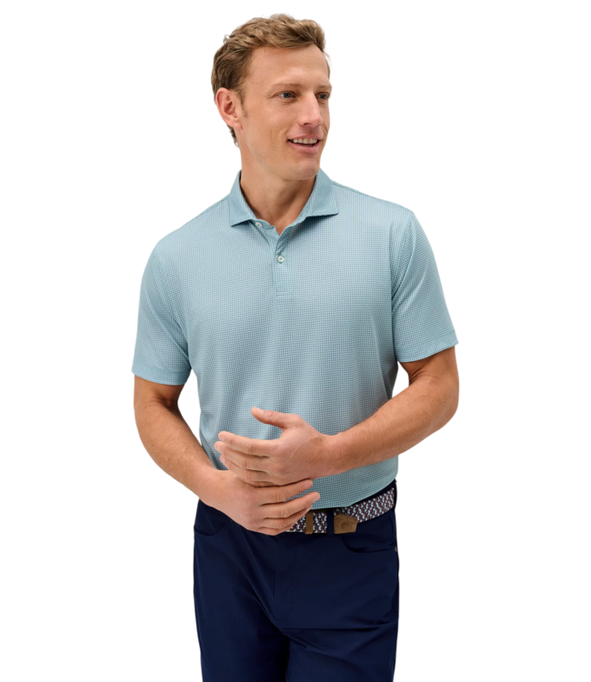 Johnnie-O Johnnie-O Dot Neat Performance Jersey Polo - Sublime