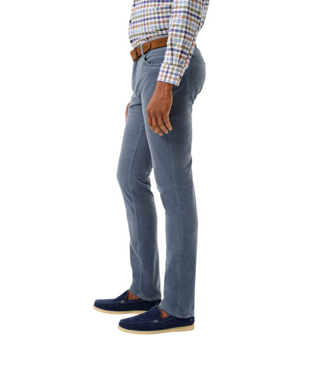 Johnnie-O Johnnie-O Hampton Garment-Dyed Corduroy Pants - Indigo